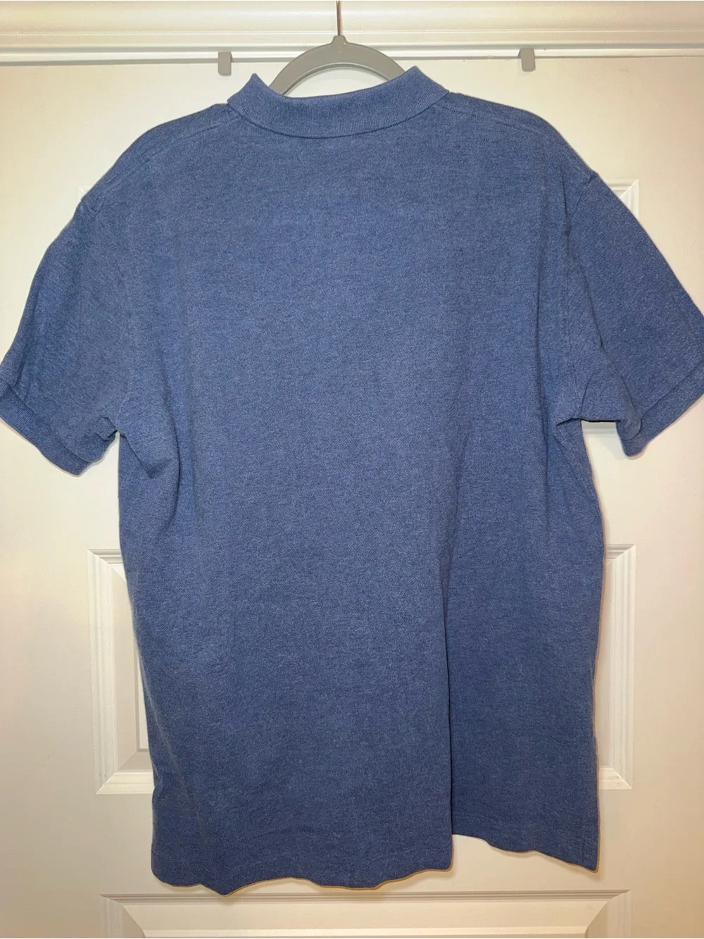 Polo Ralph Lauren Men’s Large Gray/Blue Short Sleeve Polo with Navy Pony